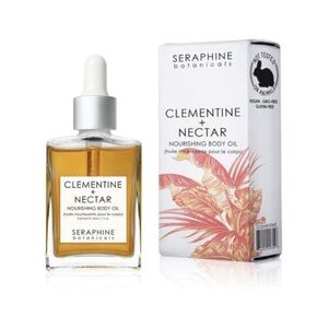 Seraphine Botanicals Clementine + Nectar Nourishing Body Oil 1 oz 30ml ~ NIB! 🧡